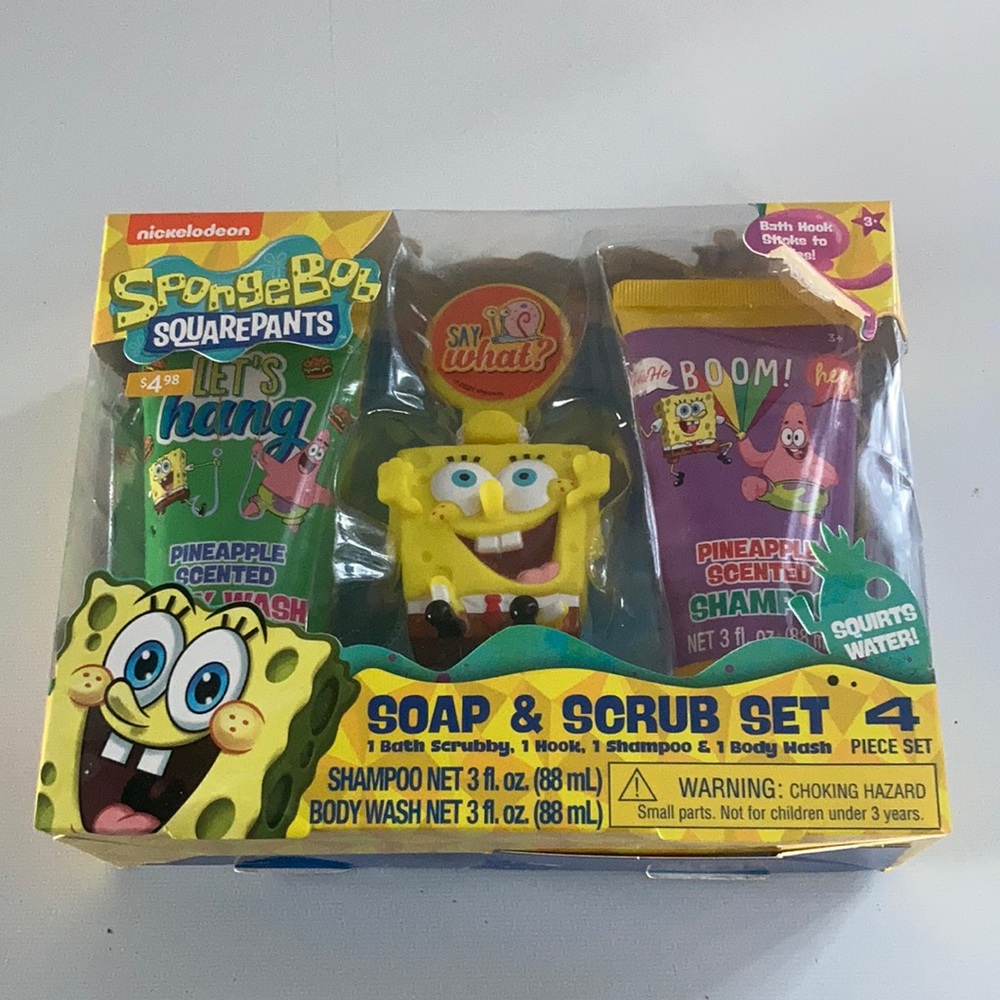 Spongebob Bath set